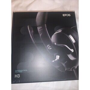 EPOS H3 Over The Ear Gaming Headset - Onyx Black